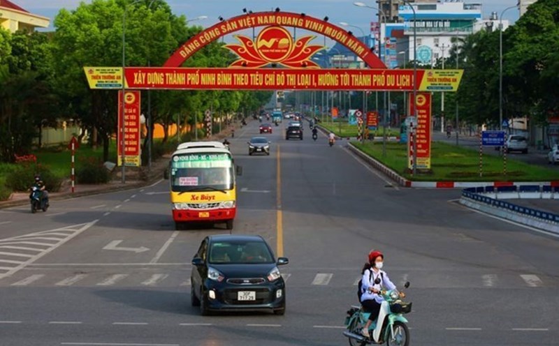 Ninh Binh province is speeding up the merger of Hoa Lu district and Ninh Binh city to form Hoa Lu city. Photo: Nguyen Truong