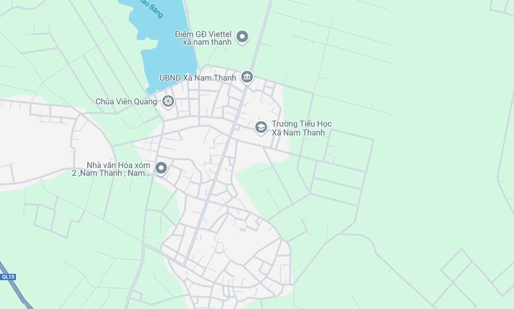 The area of ​​land for mineral exploitation to be recovered is mainly located in Nam Thanh commune, Nam Dan district, Nghe An. Photo: Quang Dai