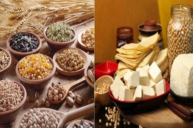 People with high blood sugar should eat some protein-rich foods. Graphics: Ha May