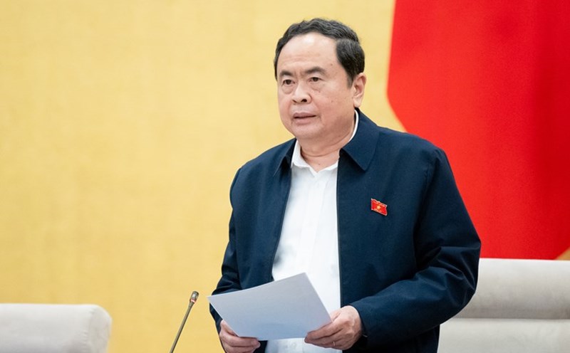 National Assembly Chairman Tran Thanh Man requested to ensure that work is carried out smoothly and without interruption before, during and after the arrangement and merger. Photo: Quochoi.vn