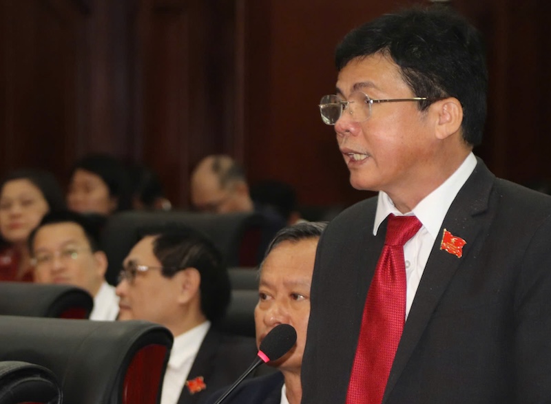 Mr. Vo Cong Chanh - Representative of Da Nang City People's Council. Photo: Nguyen Linh