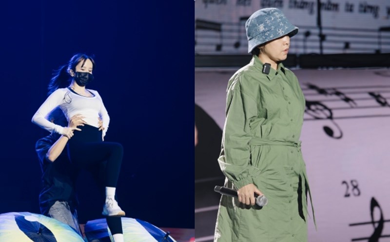 Sisters My Linh and Thieu Bao Tram. Photo: Producer.