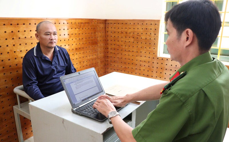 Robbed a mandarin orange garden to get money to gamble. Photo: Provided by the police