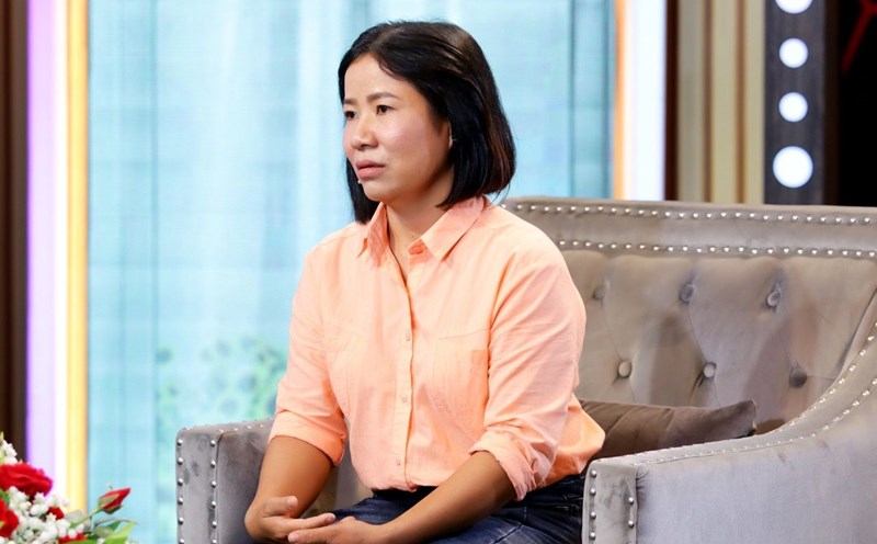 The mother whose leg was crushed shared on the show Life is Beautiful. Photo: Producer.