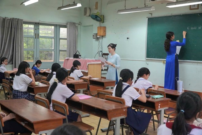 Lunar New Year 2025, students in Ho Chi Minh City will have 11 days off. Photo: Chan Phuc