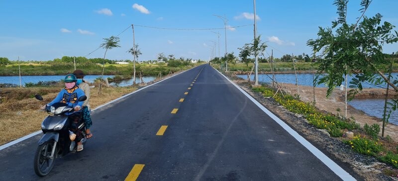 Mot trong nhung cong trinh hieu hoi cua tinh Bac Lieu hoan thanh trong nam 2024, nhung van tre tien do so voi quy dinh. Anh: Nhat Ho