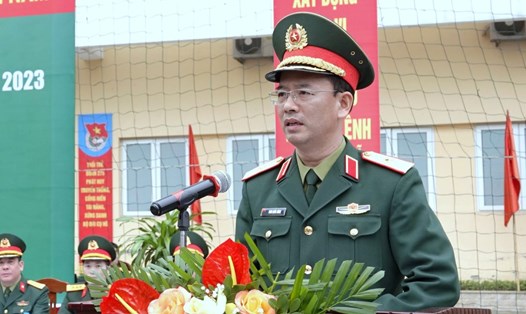 Thiếu tướng Đinh Quốc Hùng, Chính ủy Bộ Tư lệnh Bảo vệ Lăng Chủ tịch Hồ Chí Minh giữ chức Chính ủy Tổng cục Công nghiệp quốc phòng, Bộ Quốc phòng. Ảnh: qdnd.vn