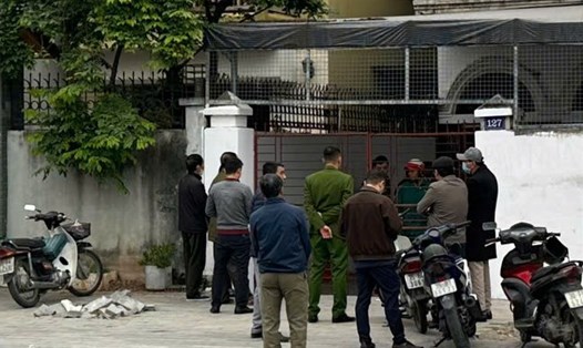Hiện trường căn nhà nơi ông B bị điện giật dẫn đến tử vong. Ảnh: Nguyễn Trường
