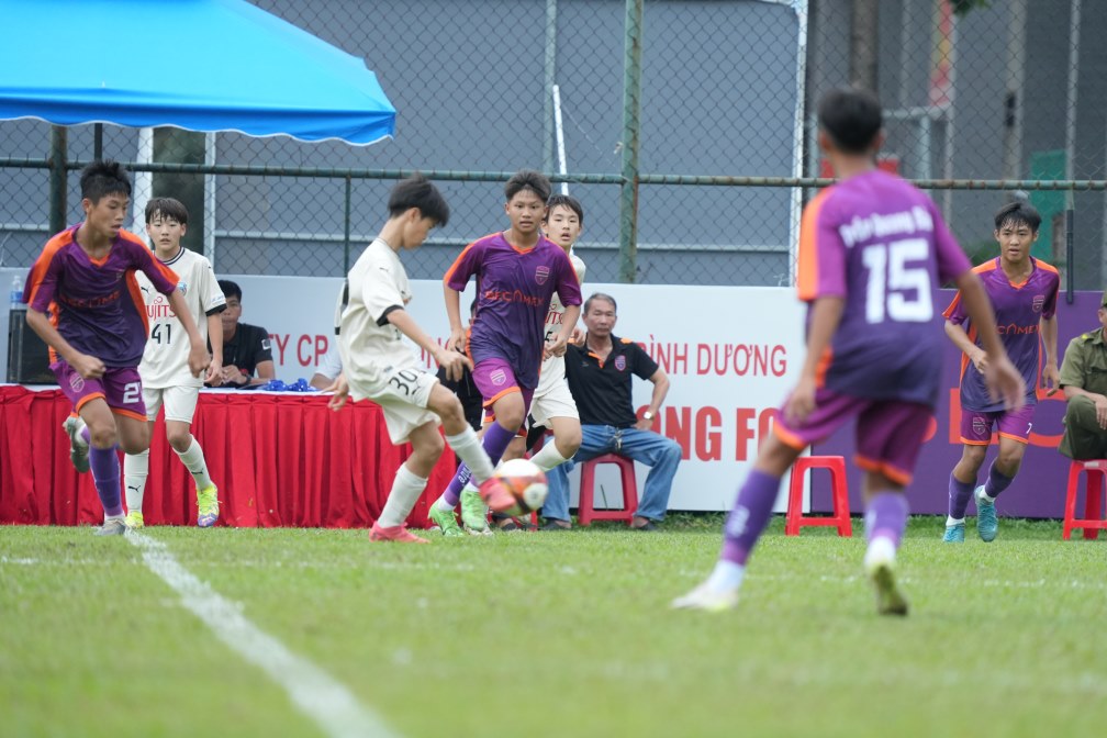 Opening ceremony of Vietnam - Japan international youth football tournament. Photo: Provided by the Organizing Committee
