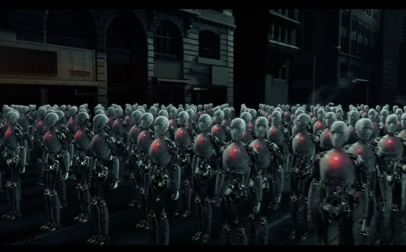 Still from the movie "I, Robot" (2004).