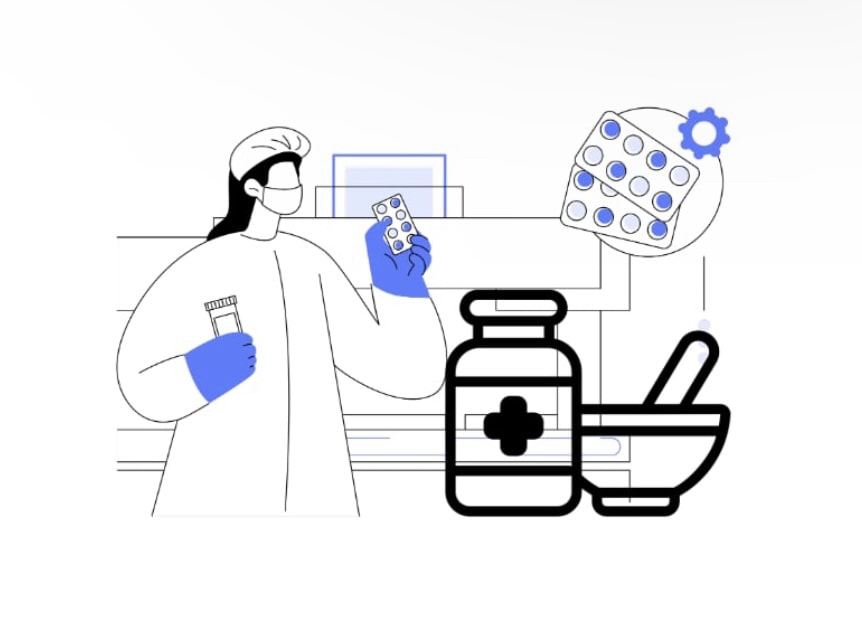 Combining e-commerce methods in pharmaceutical business. Graphics: Huong Giang