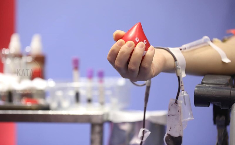 Blood is precious, rare blood is even more precious, but the most precious thing is the kindness of healthy people. Photo: Minh Quyet