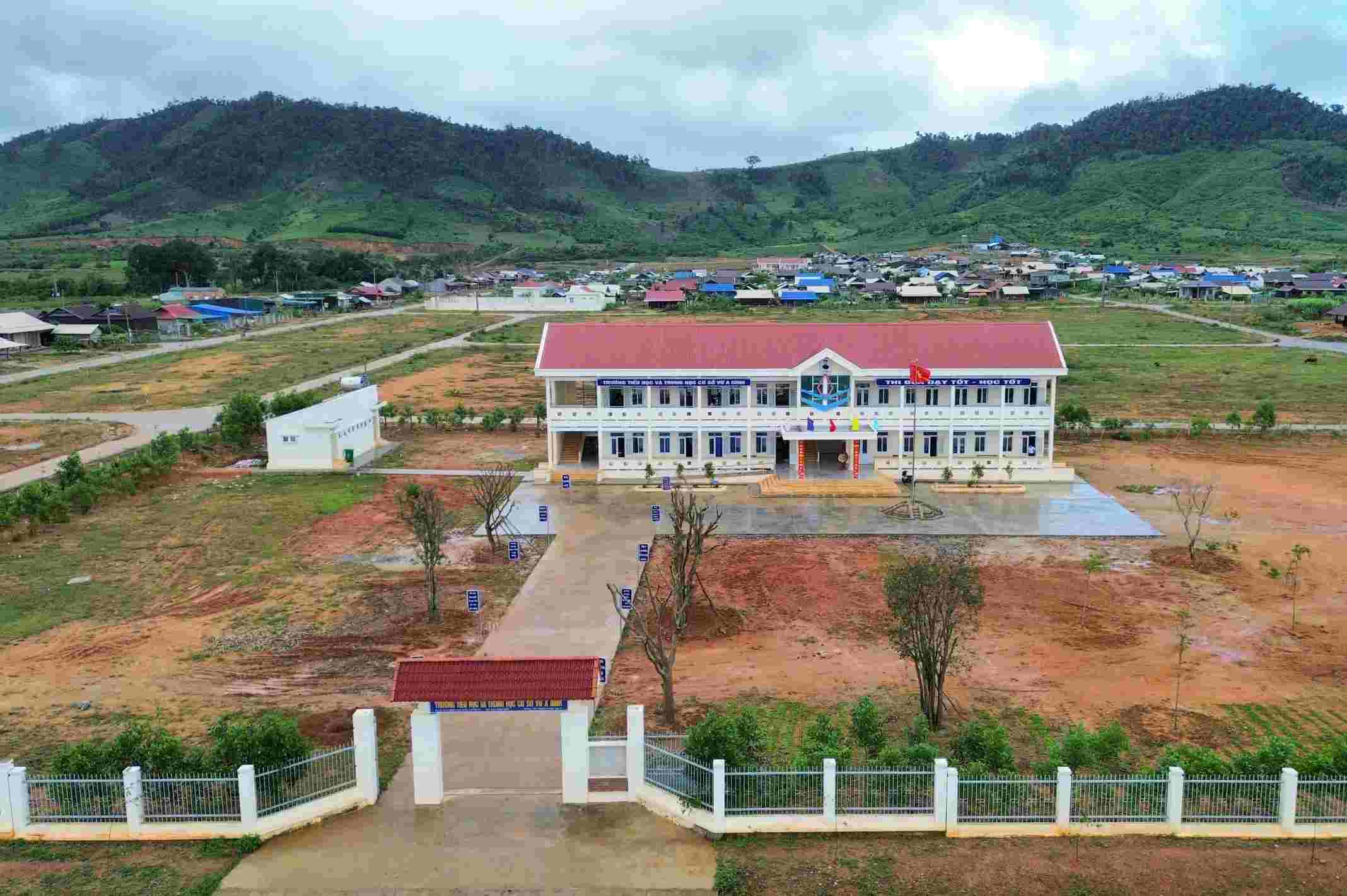 The construction of resettlement areas needs to be carefully calculated, in accordance with the customs and production life of the people. Photo: Phan Tuan