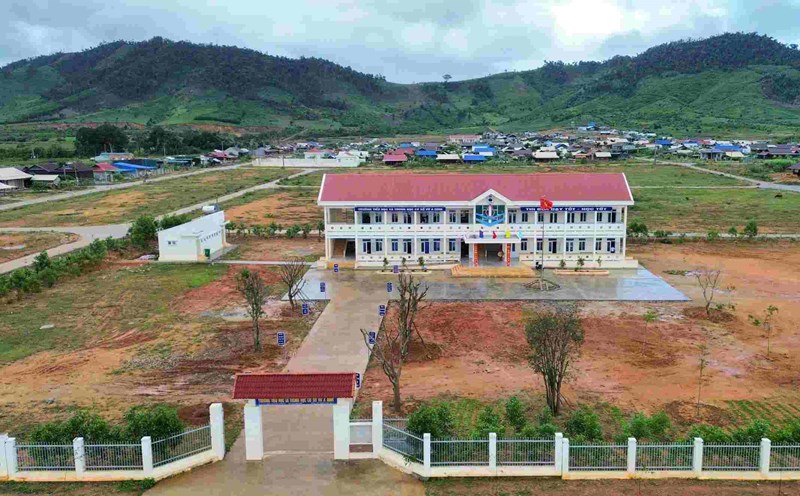 The construction of resettlement areas needs to be carefully calculated, in accordance with the customs and production life of the people. Photo: Phan Tuan