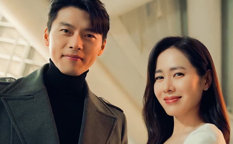Hyun Bin and Son Ye Jin. Photo: Instagram