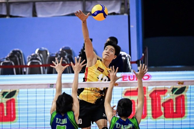 Bich Tuyen co the lot vao mat xanh cua cac nha tuyen trach o giai bong chuyen vo dich cac cau lac bo the gioi 2024. Anh: AVC 