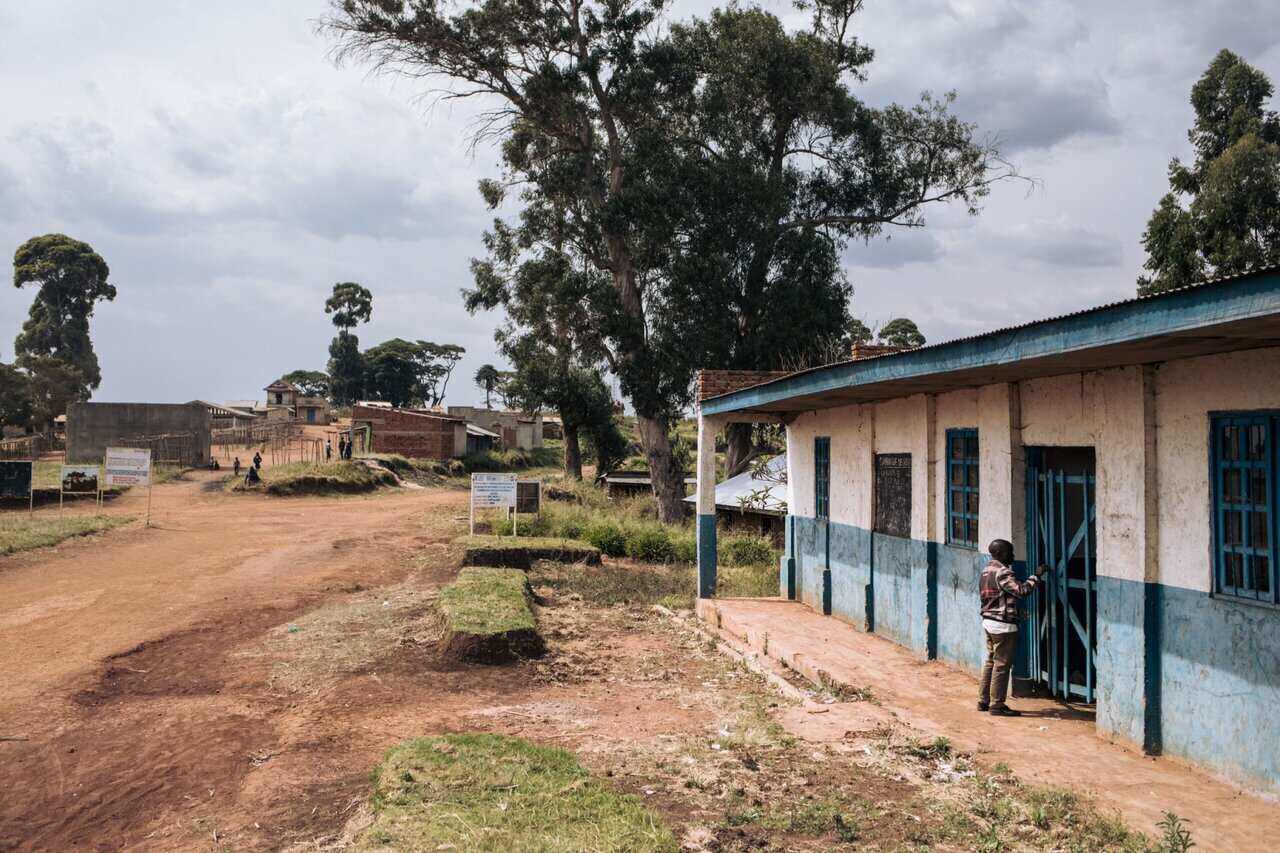 A poor hospital in Rethy, Congo. Photo: AFP