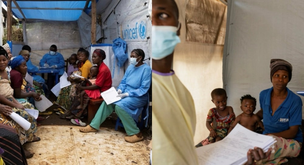 Most of the people infected with the disease in Congo are children. Graphics: Huong Giang