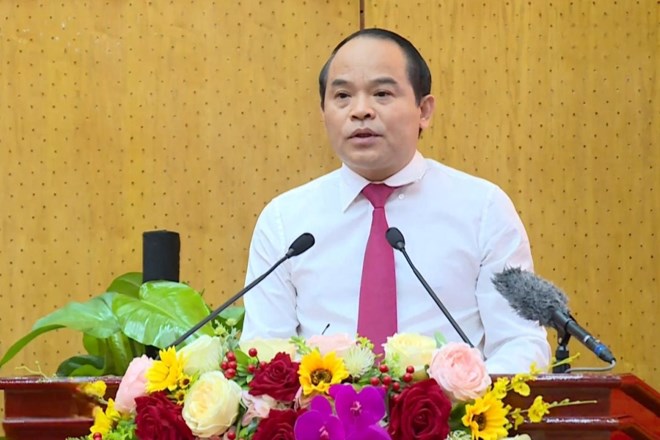 Mr. Nguyen Quoc Doan was appointed as Judge of the Supreme People's Court. Photo: Langson.gov.vn.