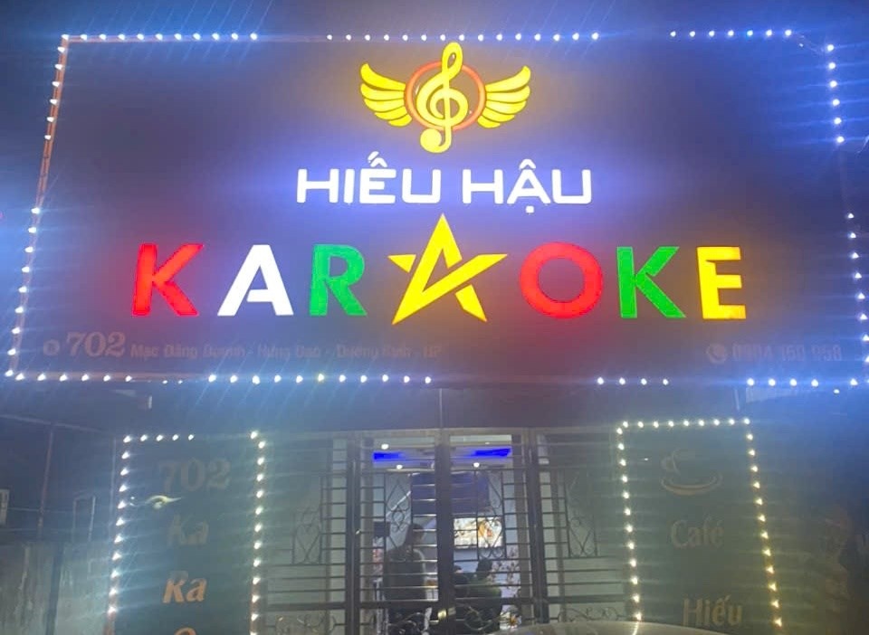 Hieu Hau karaoke business. Photo: Hai Phong Police