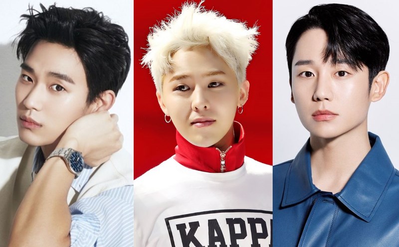 Kim Soo Hyun and Jung Hae In are said to be joining G-Dragon's show. Photo: Naver