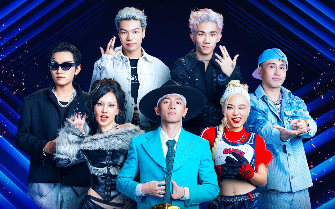 Rap Viet contestants. Photo: Producer