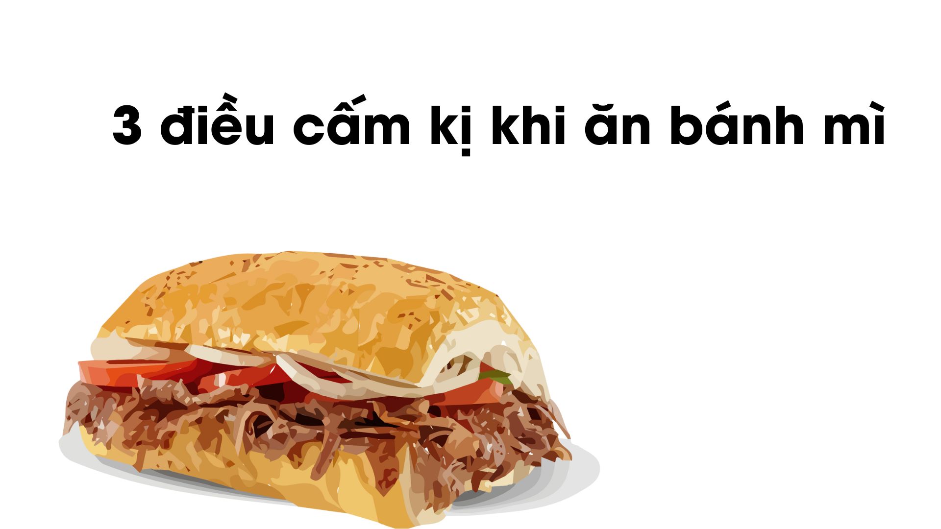 Eating banh mi with unhealthy foods will cause weight gain. Photo collage: HUONG SON