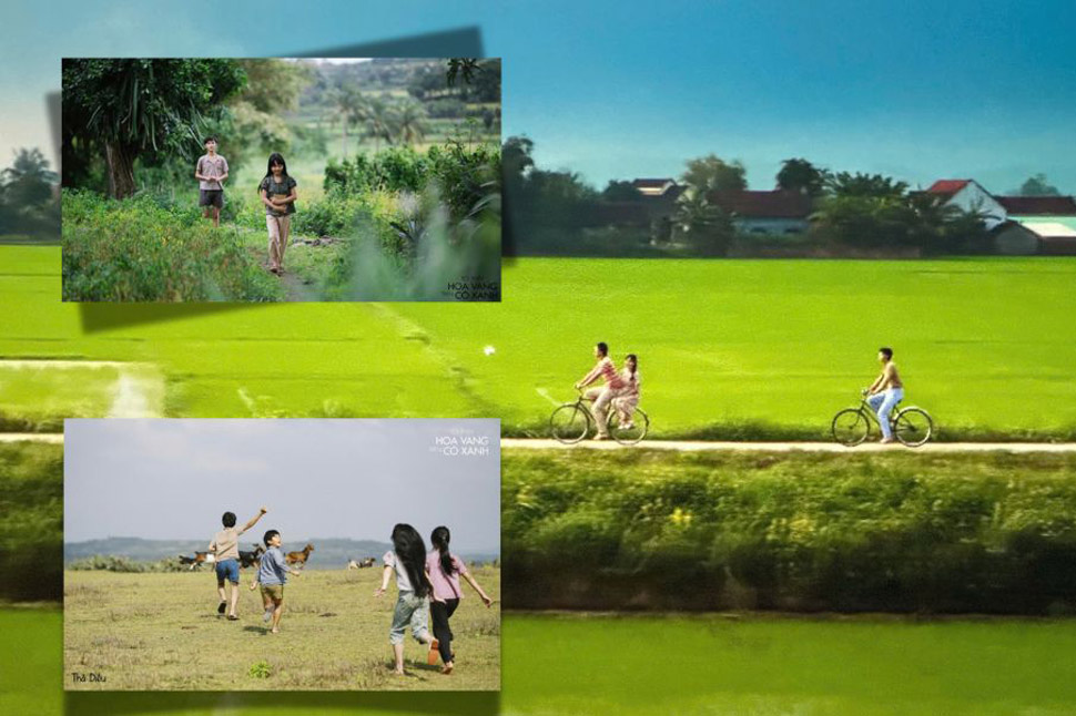 Many of Phu Yen's wild and beautiful landscapes have become the main setting of several famous films, helping the province's tourism to expand far and wide. Photo: Film crew