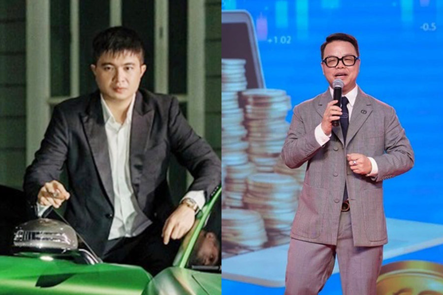 Phó Đức Nam (Mr Pips) và Lê Khắc Ngọ (Mr Hunter). Ảnh chụp màn hình