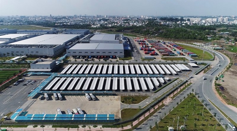 Enterprises doing business in industrial park infrastructure face difficulties with some new regulations of the Land Law. Photo: Bao Chuong