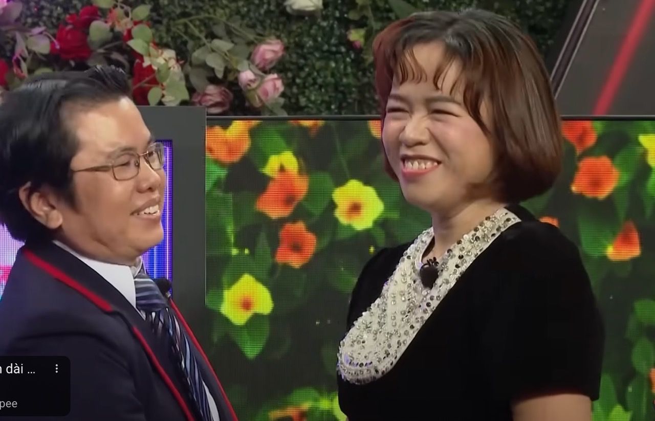 Couple at "You want to date". Photo: Producer.