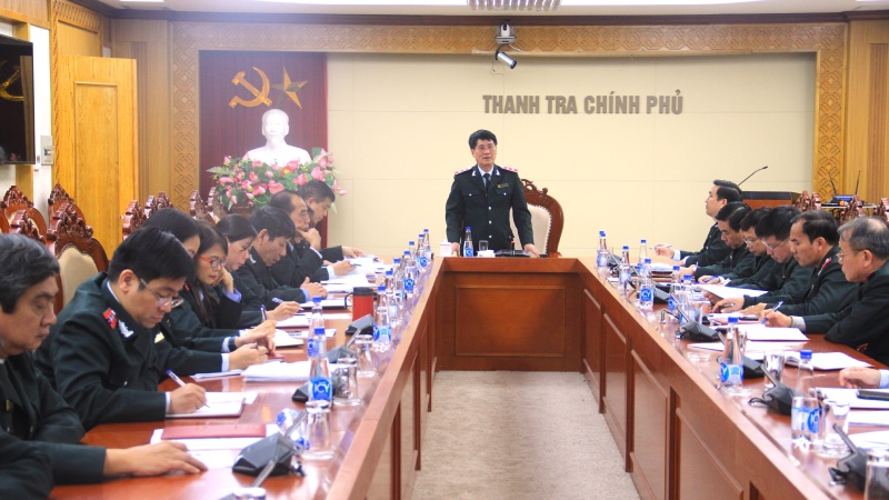 Department I of the Government Inspectorate organized a summary of work in 2024. Photo: Government Inspectorate