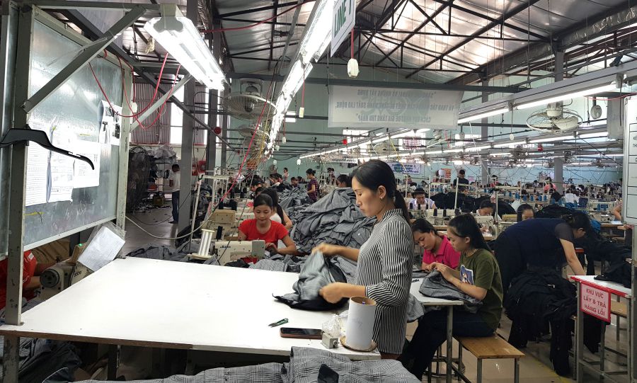 Nghe An needs about 50,000 workers each year to supply the labor market. Photo: Quang Dai