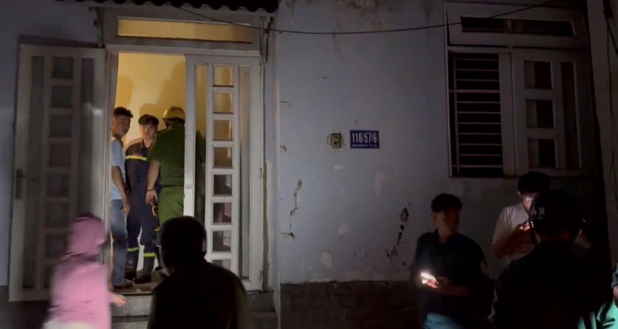 Solar power system fire in 3-storey house in HCMC