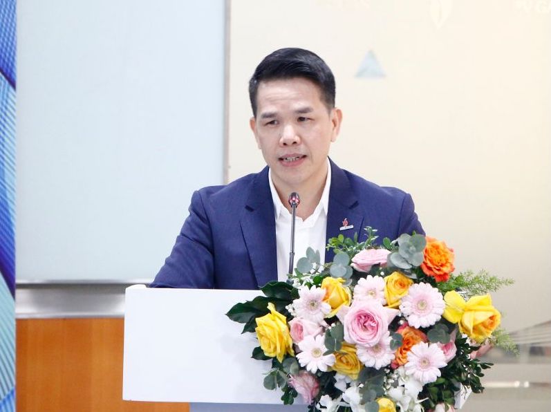 Tong Giam doc PV GAS phat bieu chi dao tai Hoi nghi.