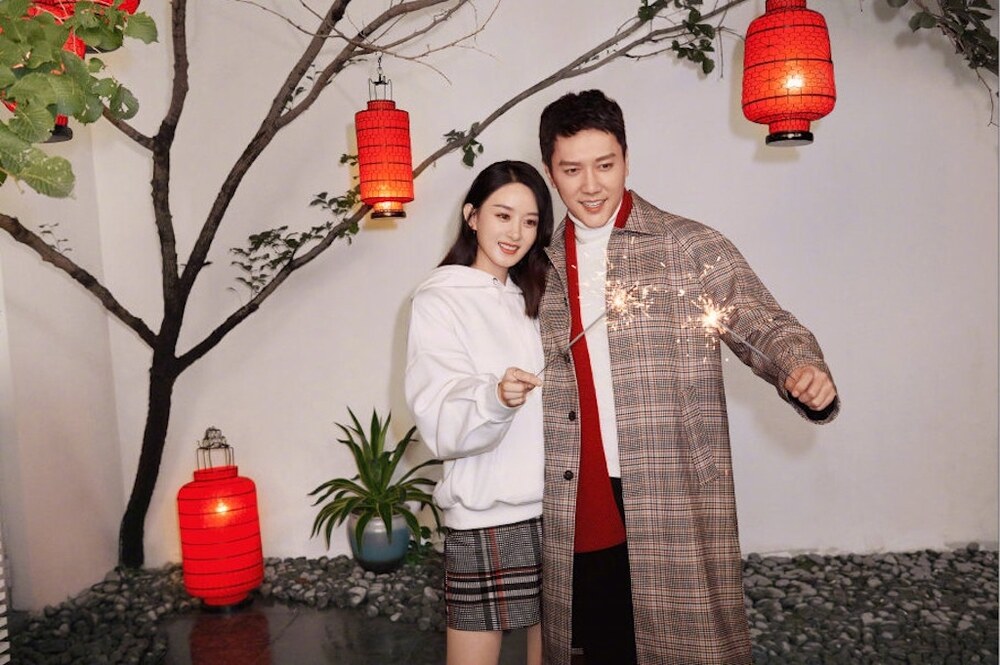 Zhao Liying and Feng Shaofeng divorced in April 2021. Photo: Weibo