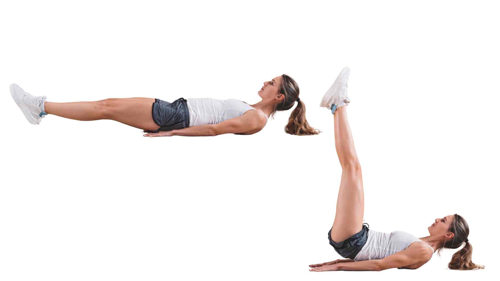 Doing exercises will help reduce belly fat and visceral fat. Graphics: Ha May