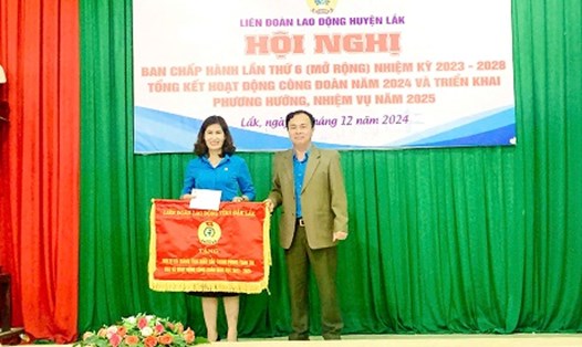 Năm 2024, các cấp công đoàn ở huyện Lắk (tỉnh Đắk Lắk) đã gặt hái nhiều thành tích nổi bật. Ảnh: Nguyễn Việt.