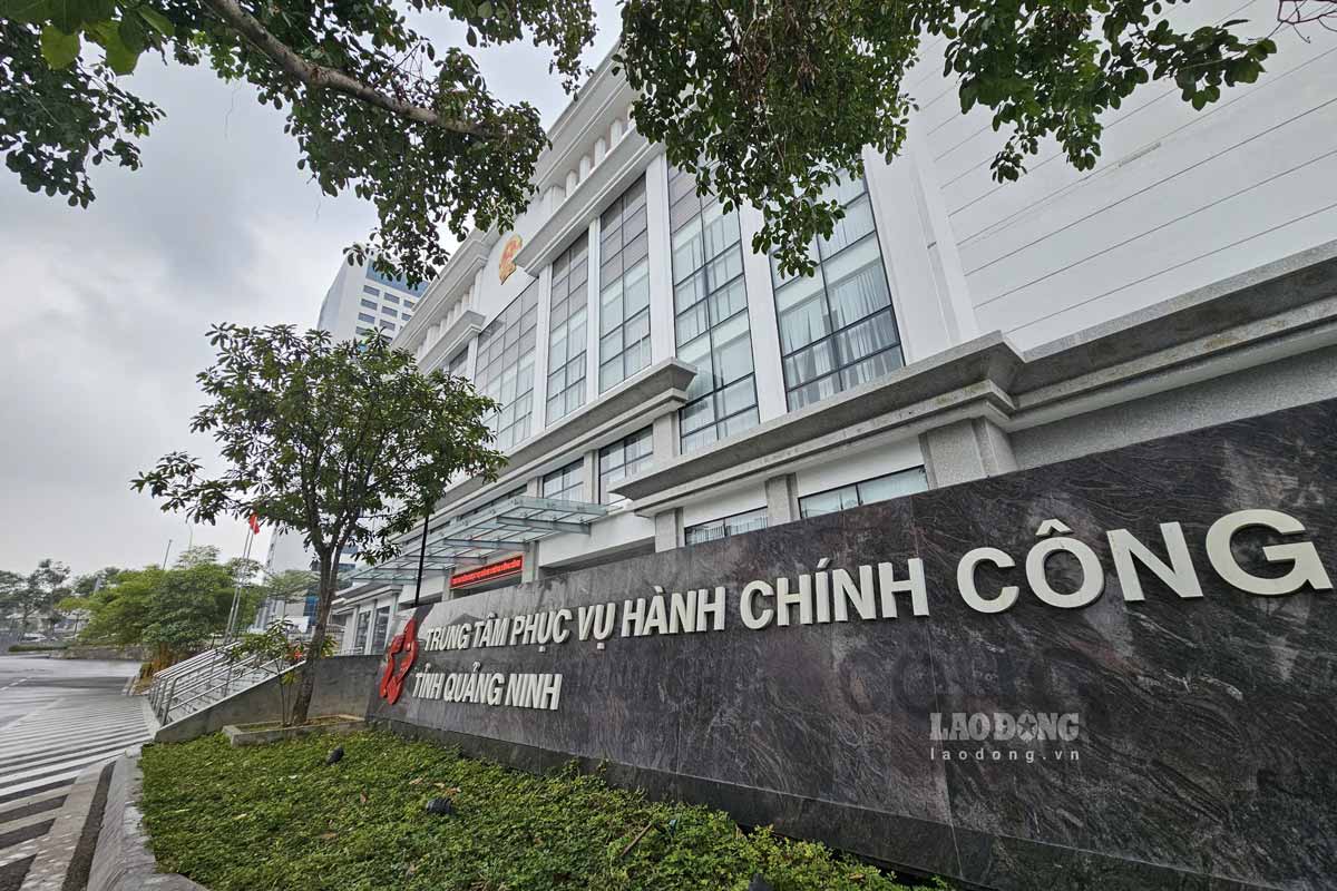 Headquarters of Quang Ninh Provincial Public Administration Service Center. Photo: Doan Hung