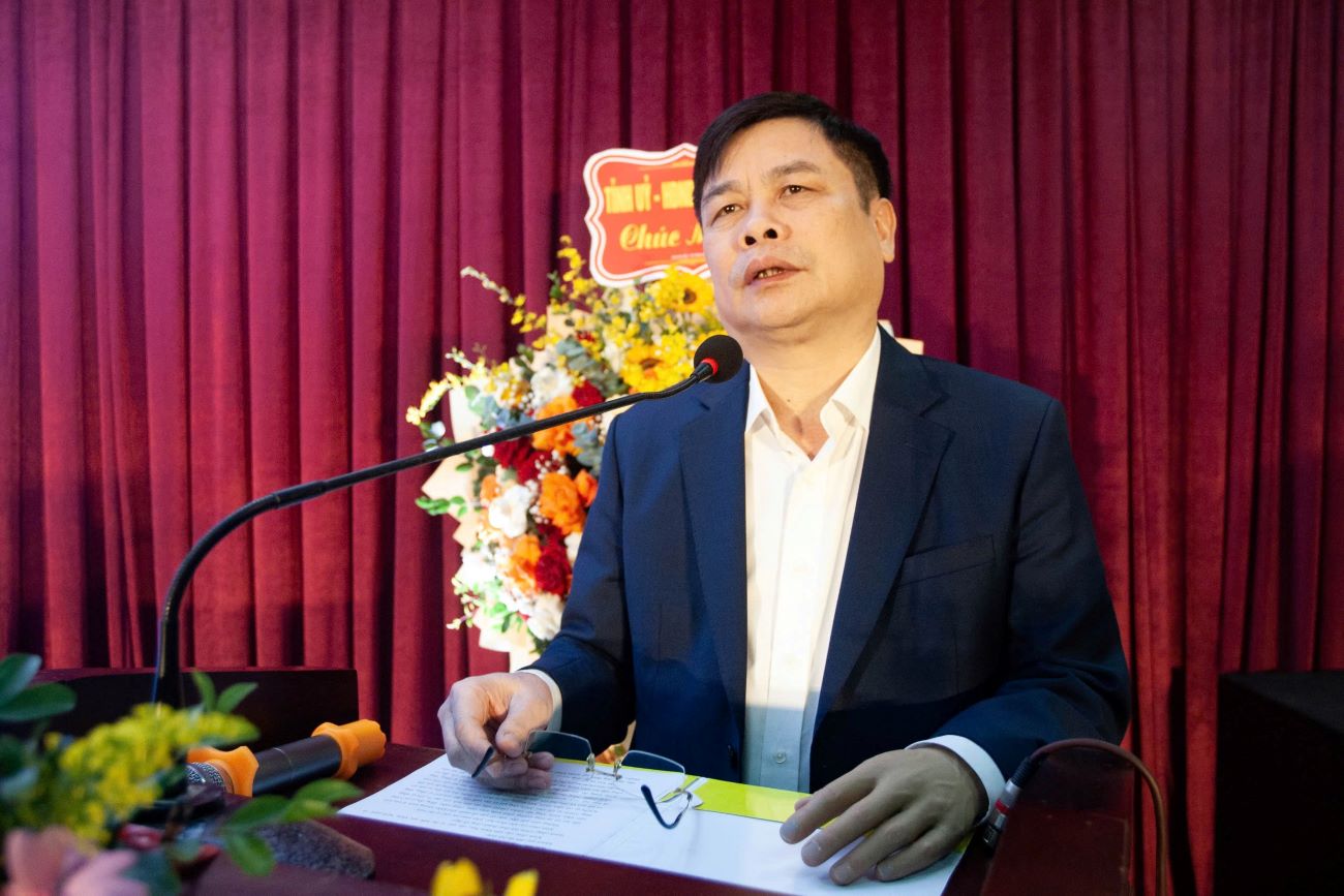 Mr. Pham Van Nghiem - Vice Chairman of Thai Binh Provincial People's Committee spoke at the workshop. Photo: Nam Hong