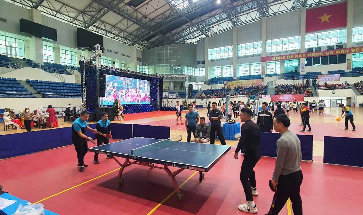 More than 1,500 athletes are union members and workers participating in the Maxport Games 2024. Photo: Provided by the Union