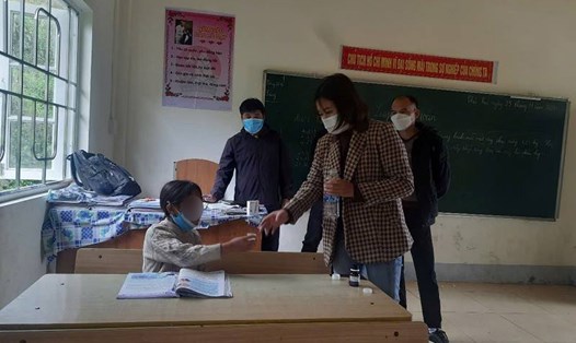 Ổ dịch bạch hầu tại huyện Bảo Lâm, tỉnh Cao Bằng đã được kiểm soát. Ảnh: CDC Cao Bằng.