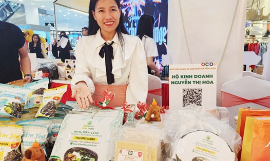 Các sản phẩm OCOP tại Đà Nẵng được khuyến khích bán hàng trên TikTok. Ảnh: Nguyên Thi