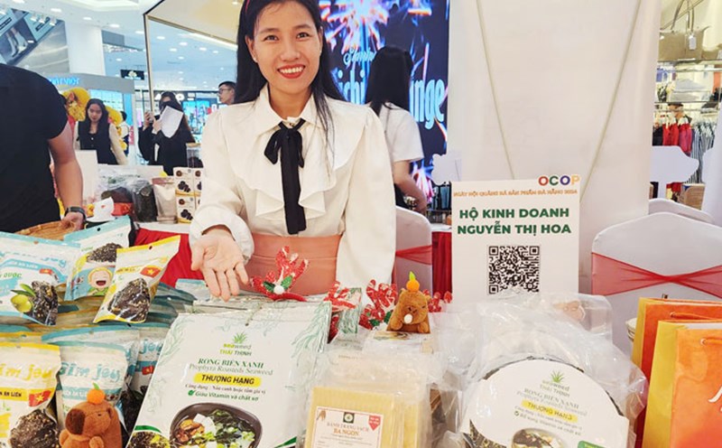 OCOP products in Da Nang are encouraged to sell on TikTok. Photo: Nguyen Thi