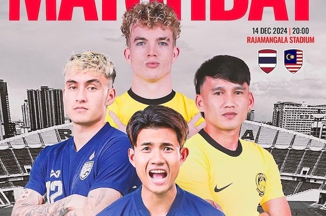 Trực tiếp bóng đá Thái Lan vs Malaysia tại ASEAN Cup 2024