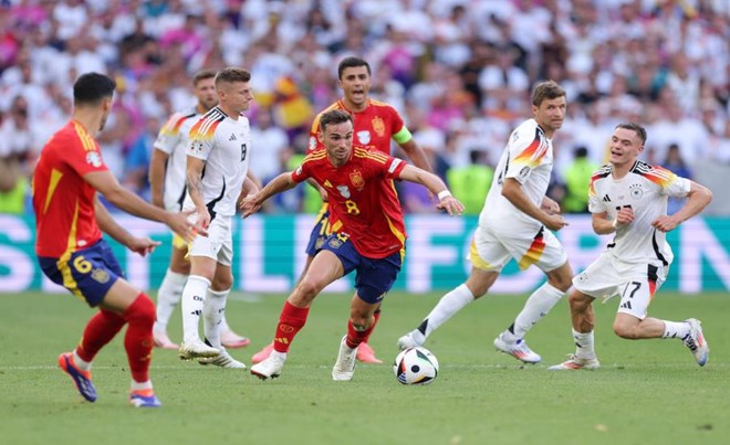 EURO tops Vietnamese search trends on Google in 2024. Photo: UEFA