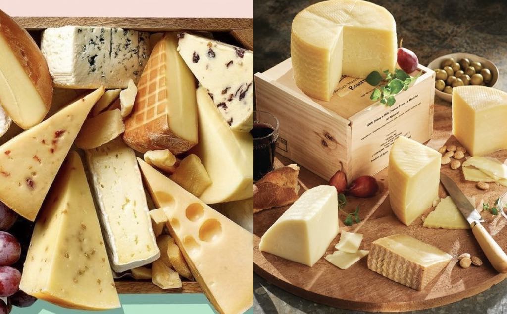 Low-fat cheese can help you control uric acid levels. Graphics: Huong Giang