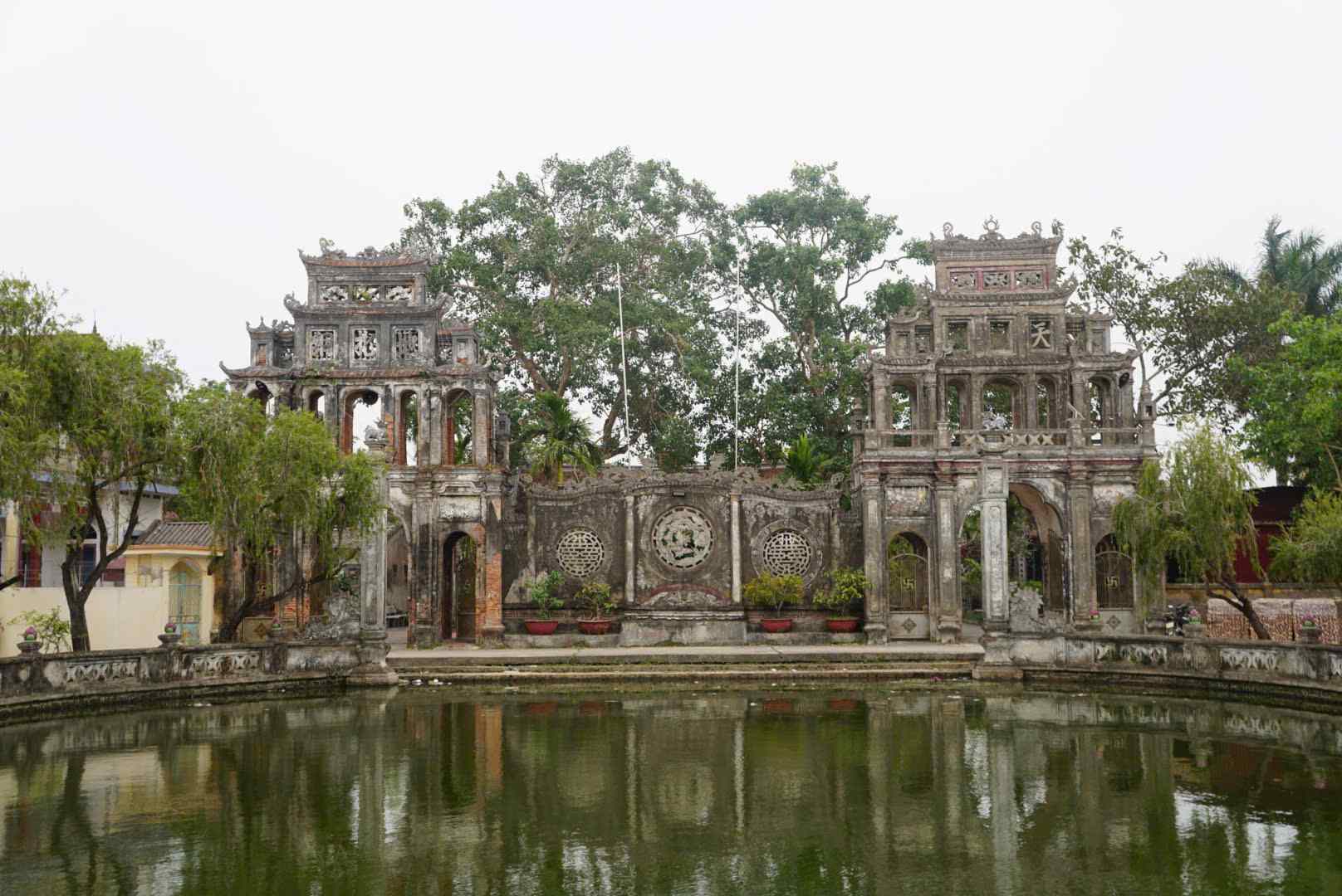 Trong Pagoda is a national historical relic located in Hung Long commune, Ninh Giang district, Hai Duong province. Photo: Cong Hoa