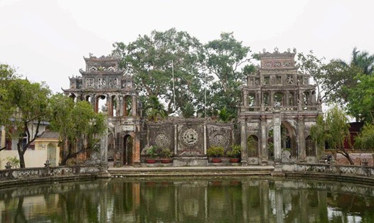 Chùa Trông là di tích lịch sử quốc gia thuộc xã Hưng Long, huyện Ninh Giang, tỉnh Hải Dương. Ảnh: Công Hòa