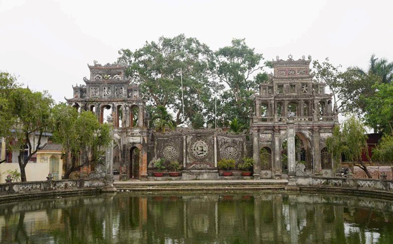 Trong Pagoda is a national historical relic located in Hung Long commune, Ninh Giang district, Hai Duong province. Photo: Cong Hoa
